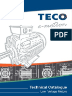 LV Motors Catalogue, Teco