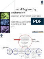 Chapter 2 Conversion and Reactor Sizing