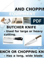 Equipment: Cutting and Chopping