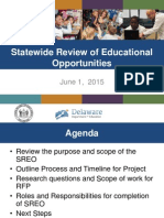 Delaware Statewide Review of Educational Opportunities Reo