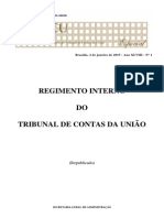 Regimento Interno TCU