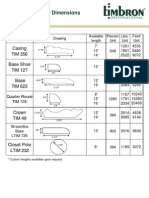 Product Drawing and Dimensions
