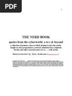 Download THE NERD BOOK - quotes from the cyberworld by Dale Andersen SN27122909 doc pdf