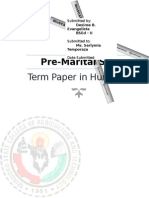 Hum PreMarital Sex Term Paper