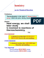 1 Energy Changes in Chemical Reaction
