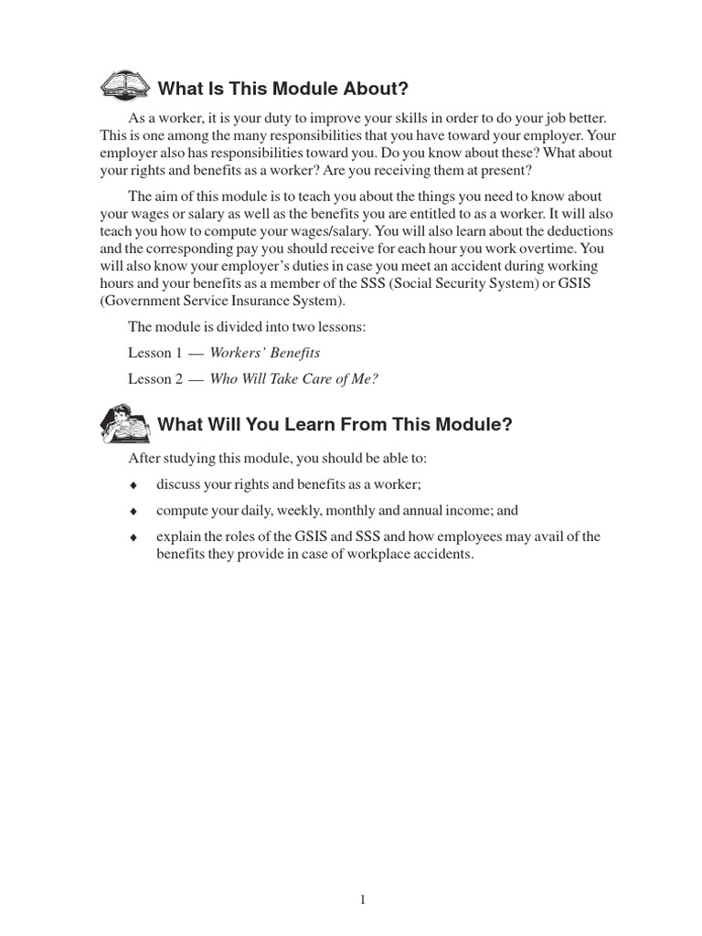 Workers Wages And Benefits Pdf Working Time Salary