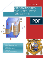 Transformadores-Reles e Interuptor Magnetico