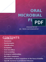 ORAL MICROBIAL FLORA Priya