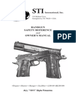 Handgun Safety Reference Owner'S Manual: International, Inc