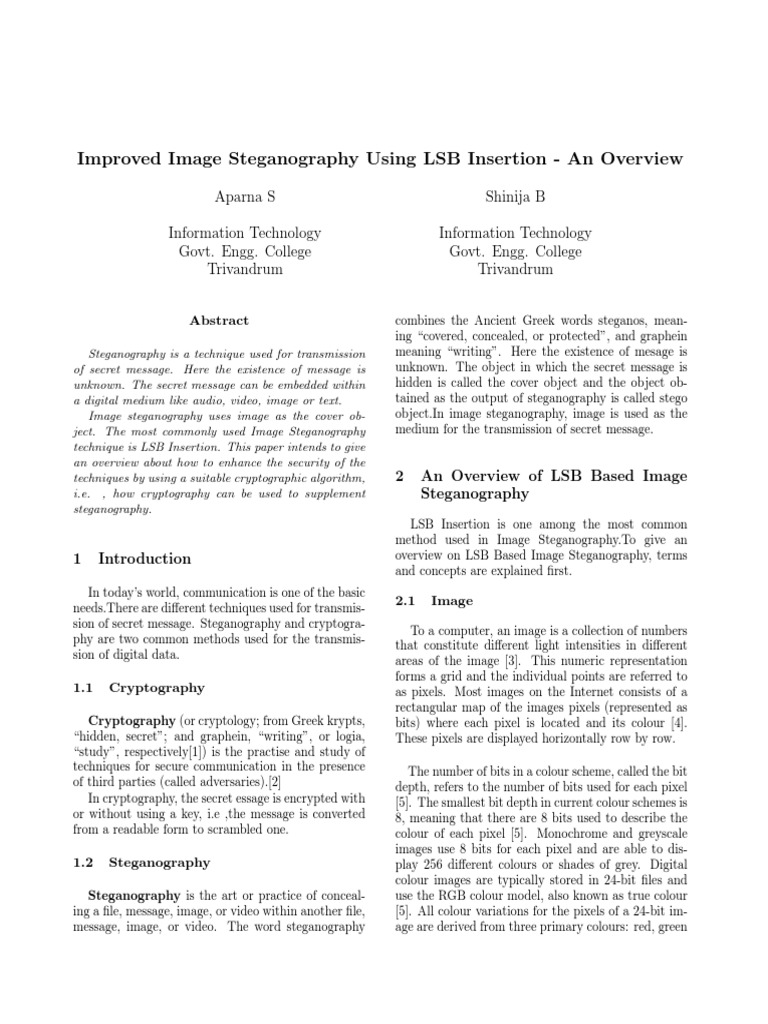 Steganography examples image