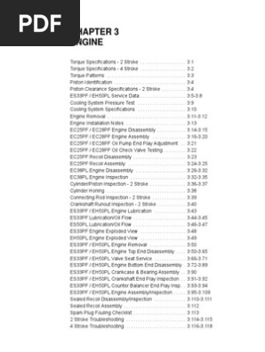 Polaris 250 300 400 335 425 500c C Pdf Piston Cylinder Engine