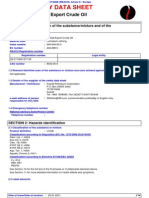 Regulation (EC) No. 1907/2006 (REACH) compliant SDS for Kuwait Export Crude Oil