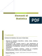Elementi Di Statistica Lezione1