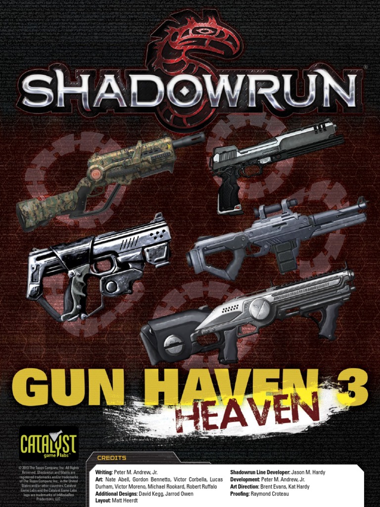 durham gun shop on Cat26s040 Shadowrun 5th Gun H E Aven 3 Pdf Ammunition Rifle