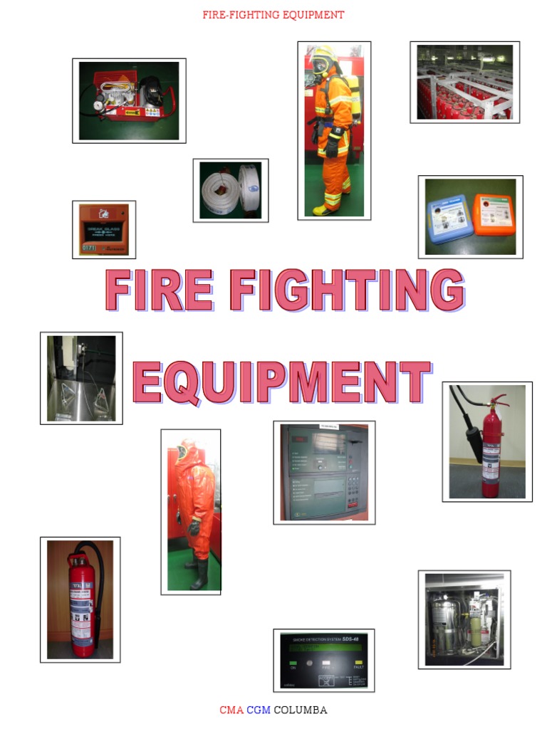 FireFighting Equipment PDF Combustion Firefighting