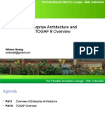 Enterprise Architecture and TOGAF 9 Overview