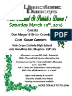 Flyer 2016 ST Pats Dance