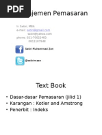 Download Manajemen Pemasaran by Imam Soehaya SN271274707 doc pdf