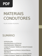 MATERIAIS CONDUTORES
