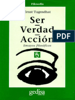 Ser, Verdad y Accion -Ernst Tugendhat