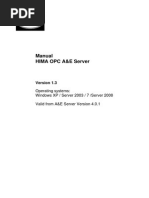 Manual Hima Opc A e Server Rev 1