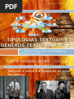 Tipologias Textuais e Gêneros TEXTUAIs