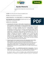 Reunión Sobre Endosulfán Con SENASA,8 de Marzo de 2012