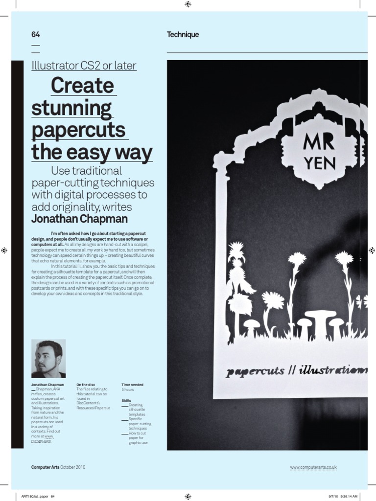 Create Stunning Papercut Templates | PDF | Typography | Typefaces