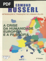 (Coleção Filosofia, 41) Edmund Husserl_ Urbano Zilles-A crise da humanidade européia e a filosofia-EDIPUCRS (2002)