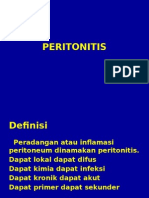 Peritonitis