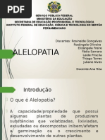 ALELOPATIA - seminário