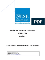 Estadisticas y Econometria