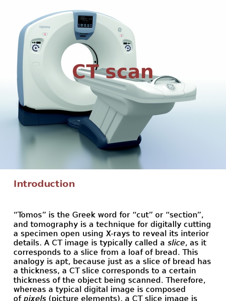 Ct Scan Ppt Dj Pdf Ct Scan X Ray