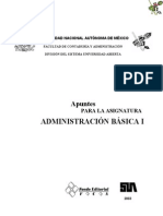 administración básica general