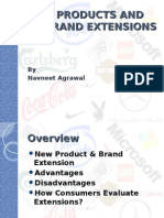 New Products and Brand Extensions