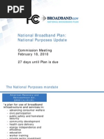 Download FCC National Broadband Plan National Purposes Update DOC-296353A1 of 02-18-2010 by StimulatingBroadbandcom SN27131489 doc pdf