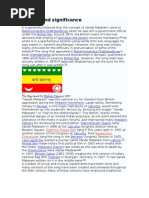 Download History and significance of vande mataram  by basit SN271315 doc pdf