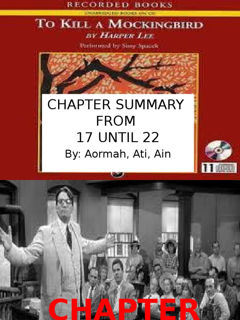 Chapter Summary of TO KILL A MOCKINGBIRD  To Kill A 