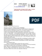 0000-00-00 UK: Access To Court Records, To Inspect and To Copy - London Central Criminal Court (Old Bailey) - Index of Records and Links