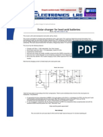 Solar Charger for Lead-Acid Batteries