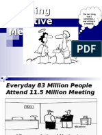 Running Effective Meetings