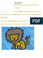 Tod, The Sad Lion: Mysterious