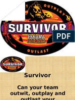Survivor English Unit 8 and 9