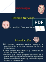 Embriologia Del Sistema Nervioso