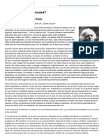 Hay Relación en La Unidad, de Un Diálogo Con Jean Klein - Extraído De: ¿Quién Soy Yo?