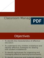 Classroom Management