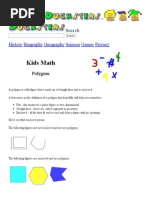 Kids Math - Polygons