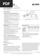 Lnk302/304-306 Linkswitch-Tn Family: Lowest Component Count, Energy-Efficient Off-Line Switcher Ic