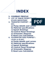 Xylem Industries Pumpset Project Documentation