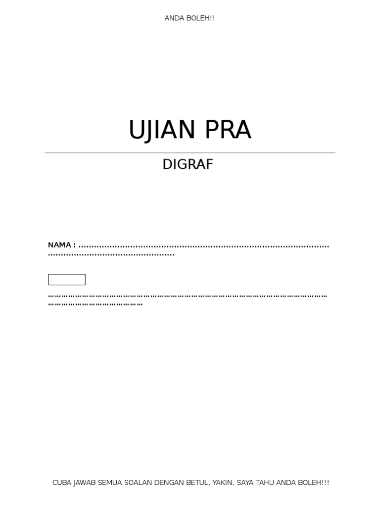 Ujian Pos | PDF